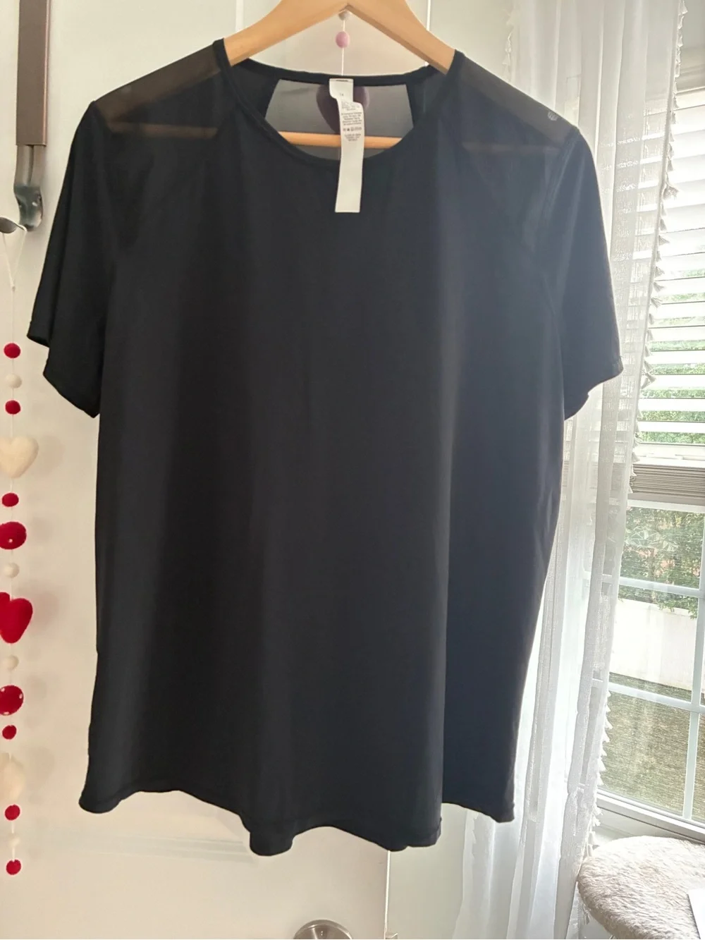 Lululemon Sculpt Short-Sleeve Shirt Black Size 14 Like New Tag Included